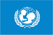 Flagge Fahne UNICEF Premiumqualität