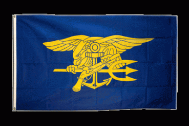 Flagge Fahne USA Navy Seals Trident