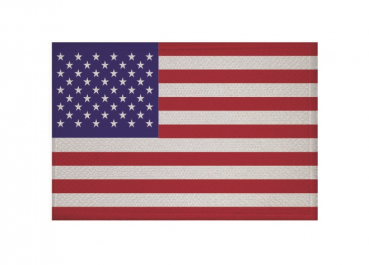 Aufnäher Patch USA Aufbügler Fahne Flagge