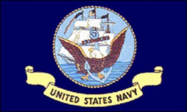 Tischflagge US Navy 10x15cm mit Ständer Tischfahne Miniflagge