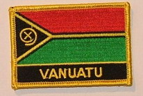 Aufnäher Vanuatu Schrift unten