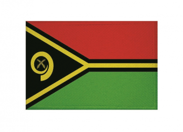Aufnäher Patch Vanuatu Aufbügler Fahne Flagge