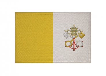 Aufnäher Patch Vatikan Aufbügler Fahne Flagge
