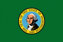 Flagge Fahne Washington Premiumqualität