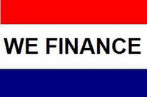 Flagge Fahne We Finance  90x150 cm