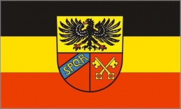 Tischflagge Weil der Stadt 10x15cm mit Ständer Tischfahne Miniflagge