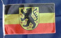 Tischflagge Weimar