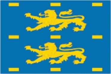 Tischflagge Westfriesland 10x15cm mit Ständer Tischfahne Miniflagge