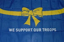 Flagge Fahne We Support our Troops  90x150 cm