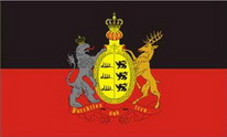 Flagge Fahne Württemberg furchtlos und treu Premiumqualität