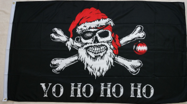 Flagge Fahne Pirat Weihnachtsmann Yo Ho Ho