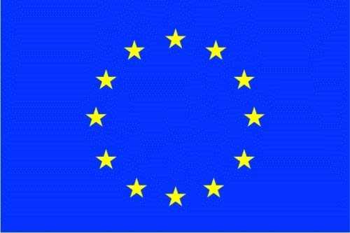 Flagge Europa 90x150cm 2 Metallösen Hissfahne EU Sturmflagge Banner Flag NEU 