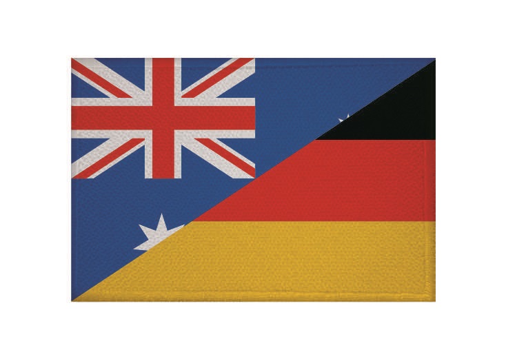 ca 1 x Aufbügler Aufnäher Länderfahne Australien Größe 6,5 x 4,0 cm 