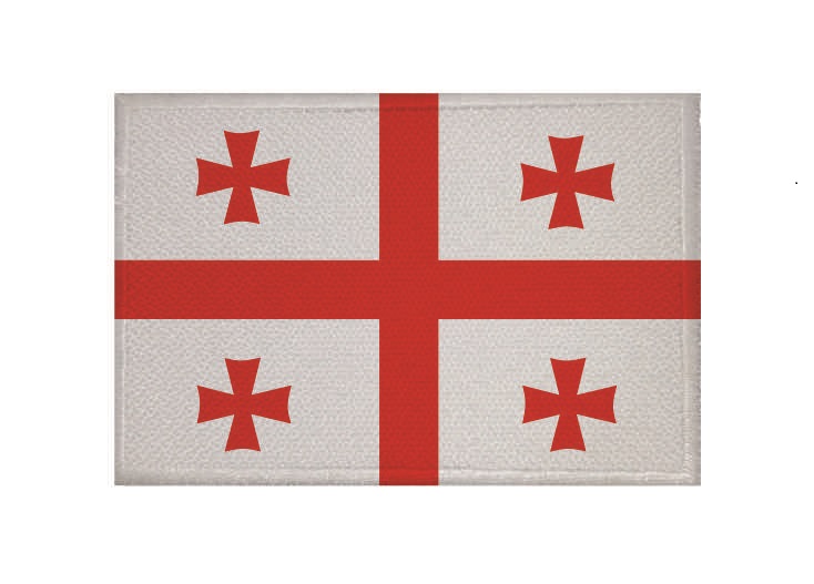 Aufnäher Georgien Patch Flagge Fahne 