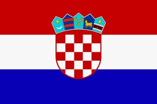 Tischflagge Kroatien-Deutschland Tischfahne Fahne Flagge 10 x 15 cm 