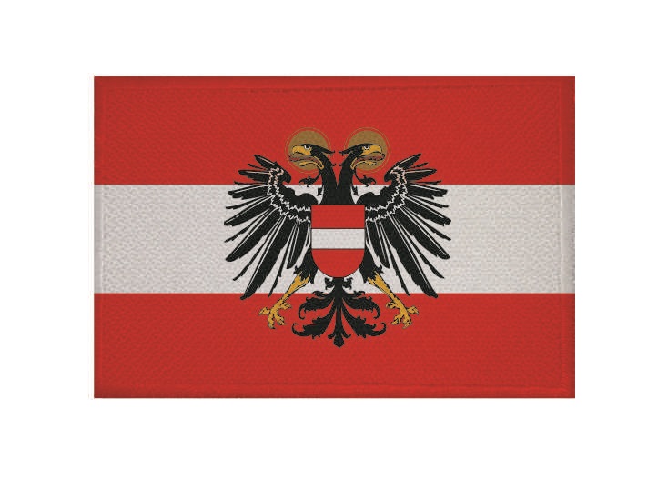 Flaggen Aufnäher Patch Österreich Fahne Flagge