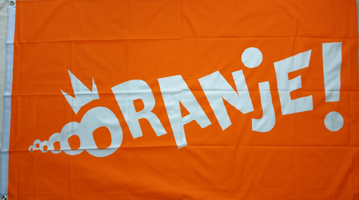 Fahne Flaggen Holland Oranje 150x90cm 