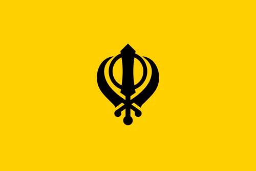Fahne Flagge Sikh 90 x 150 cm 