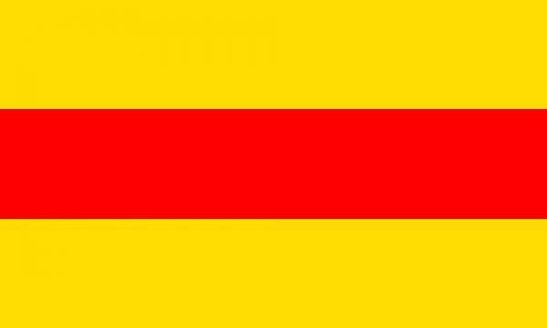 Flagge Fahne Baden ohne Wappen 90x150 cm