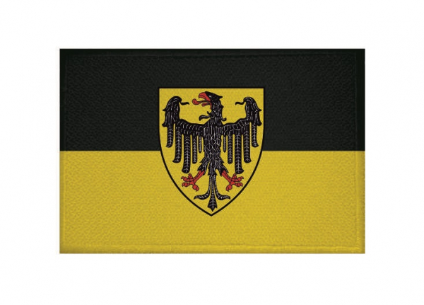 Aufnäher Aachen Fahne Flagge Aufbügler Patch 8 x 5 cm 