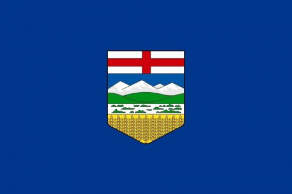 Flagge Fahne Alberta 90x60 cm *P