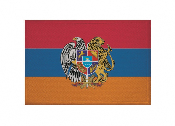 Armenien Aufnäher gestickt,Flagge Fahne,Patch,Aufbügler,6,5cm,neu 