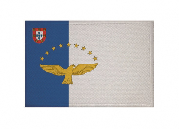 Aufnäher Patch Azoren Aufbügler Fahne Flagge