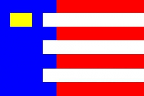 Flagge Fahne Baarle Nassau 90x60 cm *P