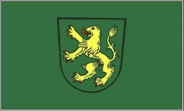 Tischflagge Bad Münder am Deister 10x15cm mit Ständer Tischfahne Miniflagge