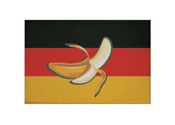 Aufnäher Patch Bananenrepublik Aufbügler Fahne Flagge