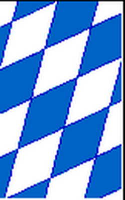 Flagge Deutschland-Bayern Raute