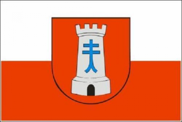 Tischflagge Bietigheim Bissingen 10x15cm mit Ständer Tischfahne Miniflagge