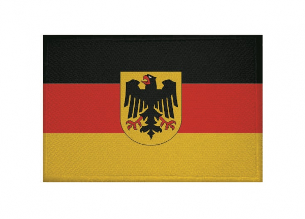 Aufnäher Patch Bundesdienst Aufbügler Fahne Flagge