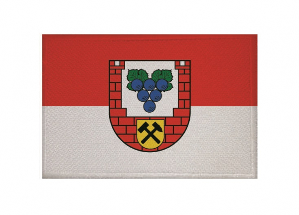 Aufnäher Patch Burgenlandkreis Aufbügler Fahne Flagge