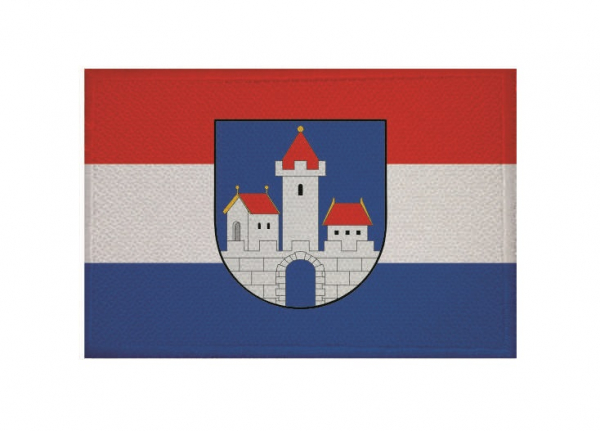 Aufnäher Patch Burgkunstadt Aufbügler Fahne Flagge