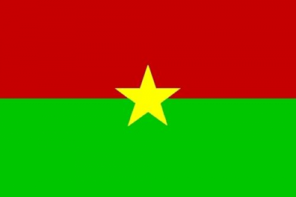 Tischflagge Burkina Faso 10x15cm mit Ständer Tischfahne Miniflagge