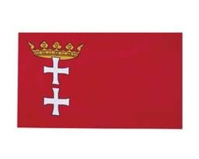 Fahne Flagge Danzig 30 x 45 cm Bootsflagge Premiumqualität 