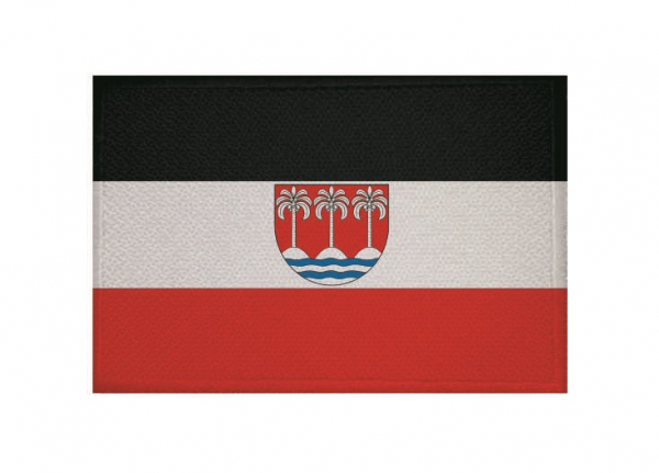 Aufnäher Patch Deutsch Samoa Aufbügler Fahne Flagge