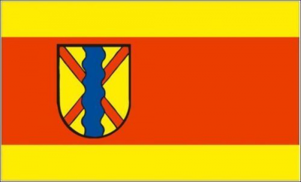 Flagge Fahne Emsbüren 30x45 cm Stockflagge Hohlsaum