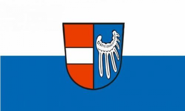 Tischflagge Endingen am Kaiserstuhl 10x15cm mit Ständer Tischfahne Miniflagge