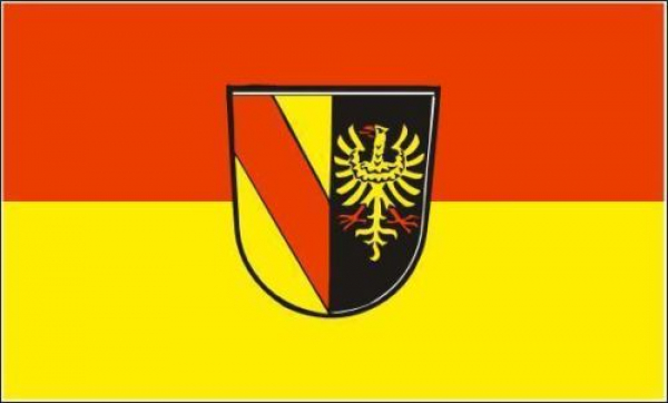 Tischflagge Eppingen 10x15cm mit Ständer Tischfahne Miniflagge