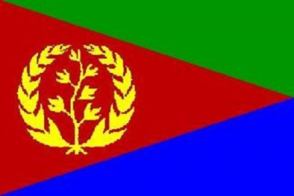 Tischflagge Eritrea 10x15cm mit Ständer Tischfahne Miniflagge