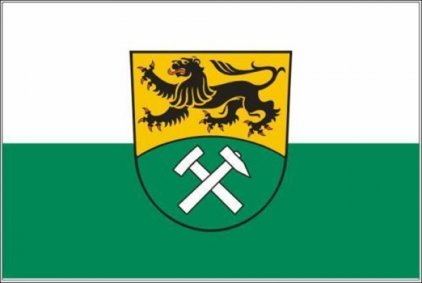 Tischflagge Erzgebirgekreis 10x15cm mit Ständer Tischfahne Miniflagge