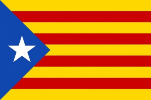 Flagge Fahne Estelada Blava 90x60 cm *P