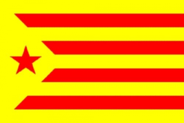 Flagge Fahne Estelada Groga 90x60 cm *P