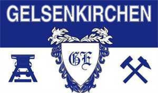 Flagge Fahne Gelsenkirchen Fanflagge