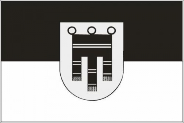 Tischflagge Feldkirch 10x15cm mit Ständer Tischfahne Miniflagge