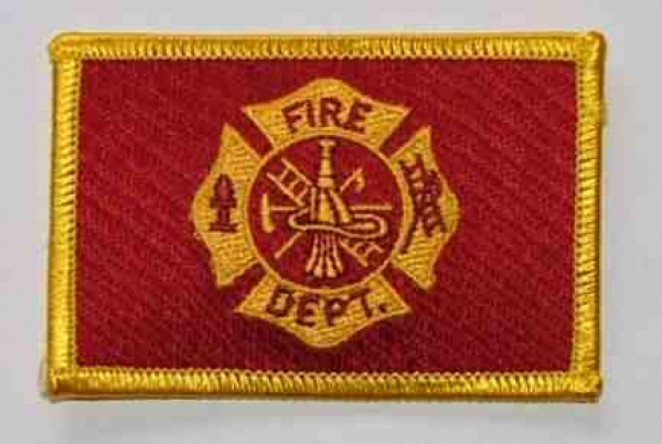 Aufnäher Fire Department