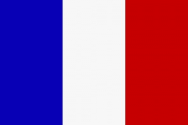 Tischflagge Frankreich 10x15cm mit Ständer Tischfahne Miniflagge