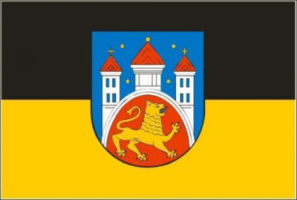 Tischflagge Göttingen 10x15cm mit Ständer Tischfahne Miniflagge